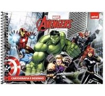  - Brinquedo    Cod. Caderno Marvel Vingadores